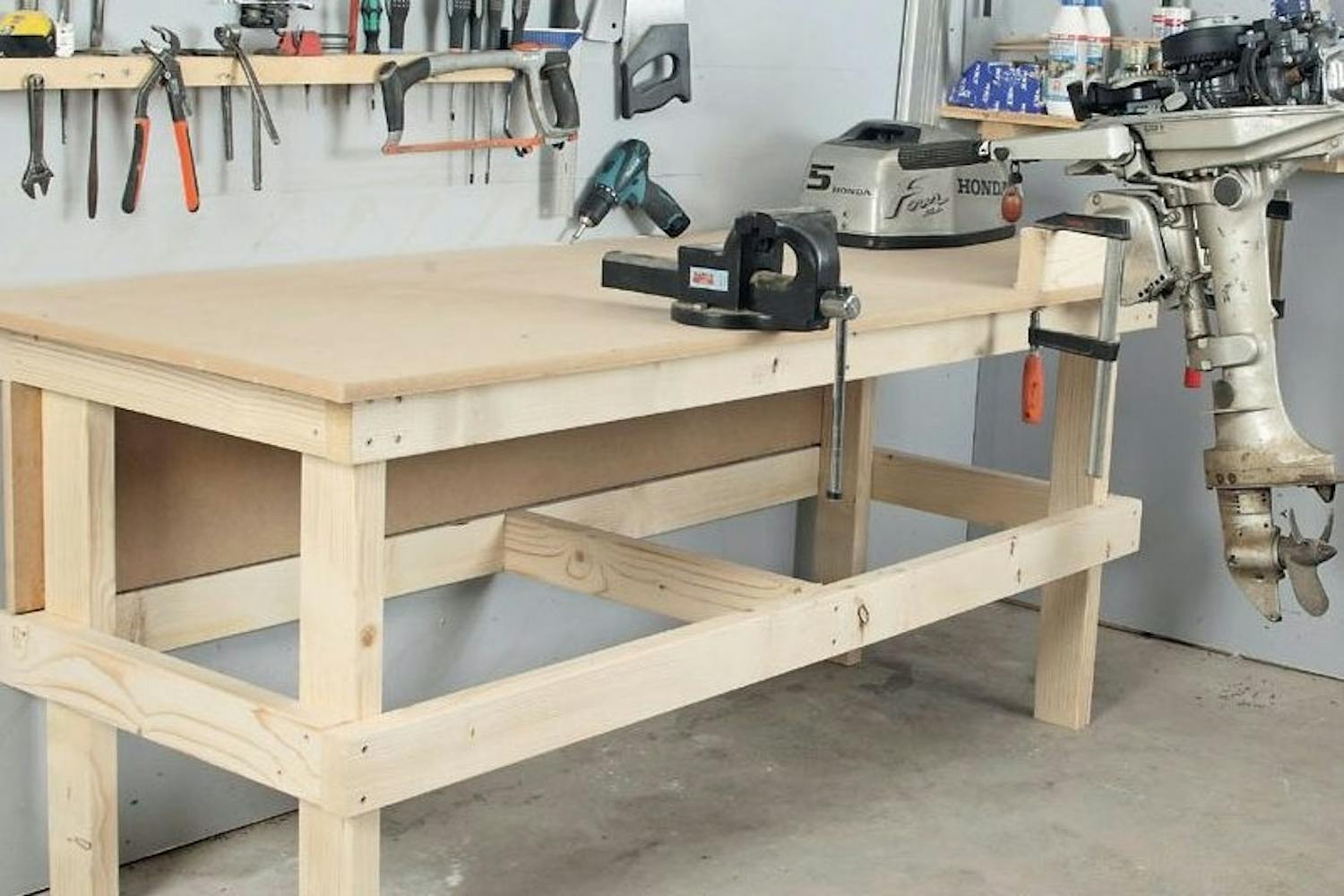 Stadigt arbetsbord Stadigt arbetsbord i sju lätta steg